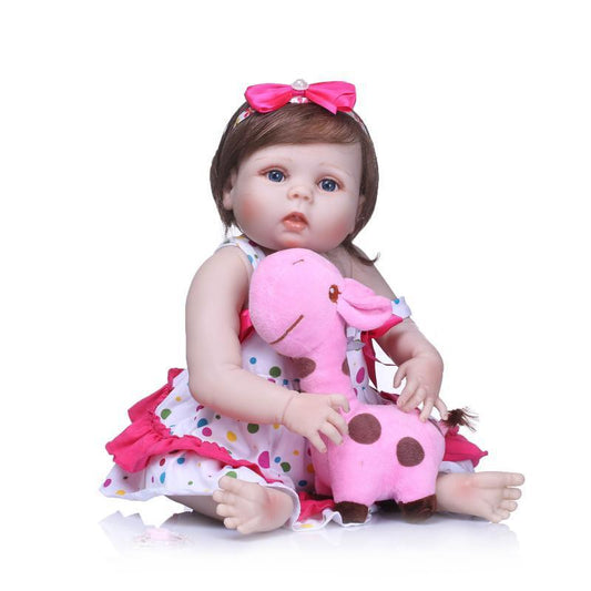 Simulation Baby Toys Cute Female Baby