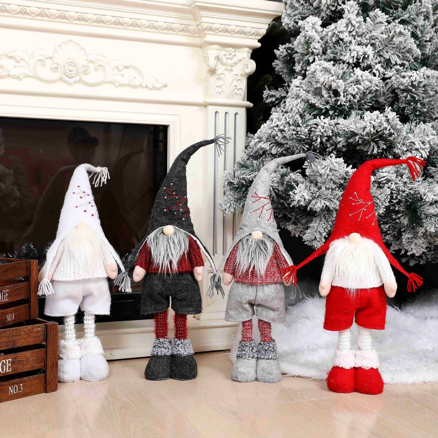 Christmas Retractable Doll Plush Toys